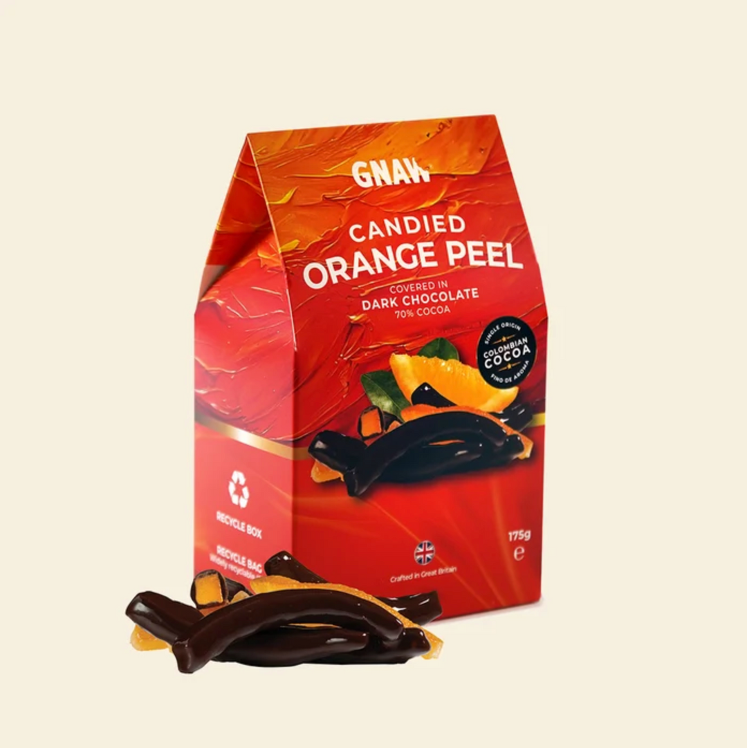 Dark Chocolate Covered Orange Peel