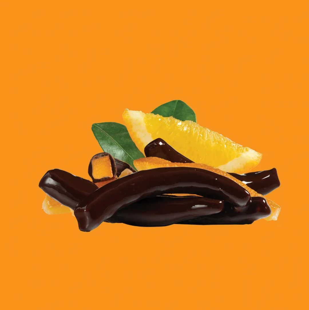 Dark Chocolate Covered Orange Peel