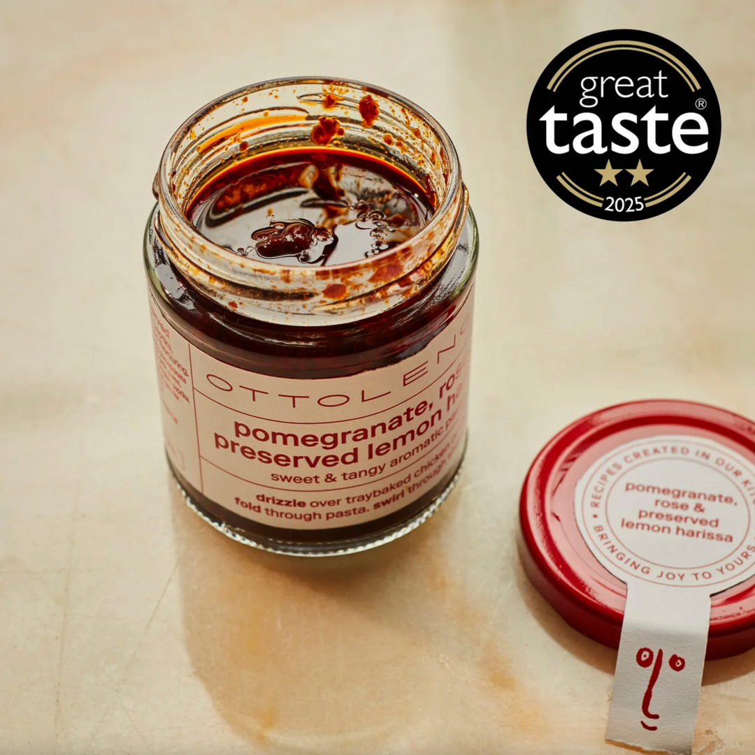 Pomegranate, Rose &amp; Preserved Lemon Harissa