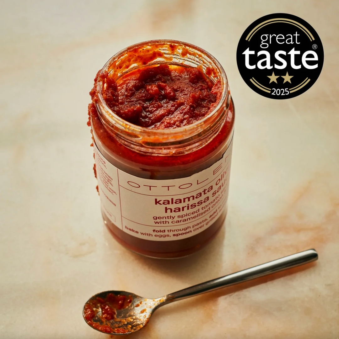 Kalamata Olive &amp; Harissa Sauce