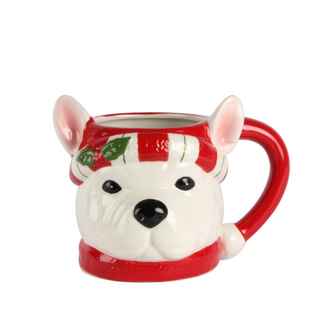 Christmas French Bulldog Mug