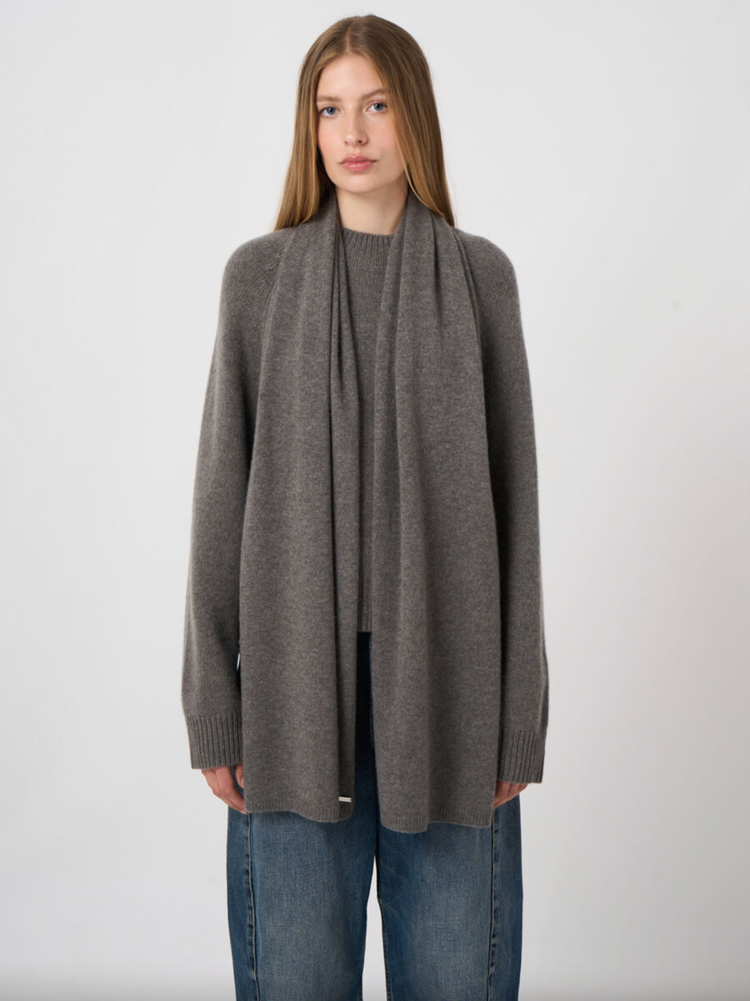 Cashmere Knitted Scarf