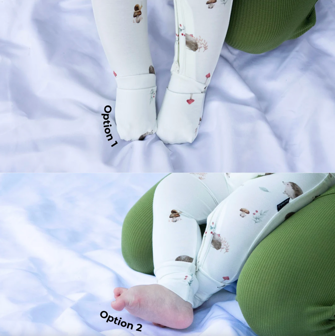 Sleeper with Fold-over Cuffs