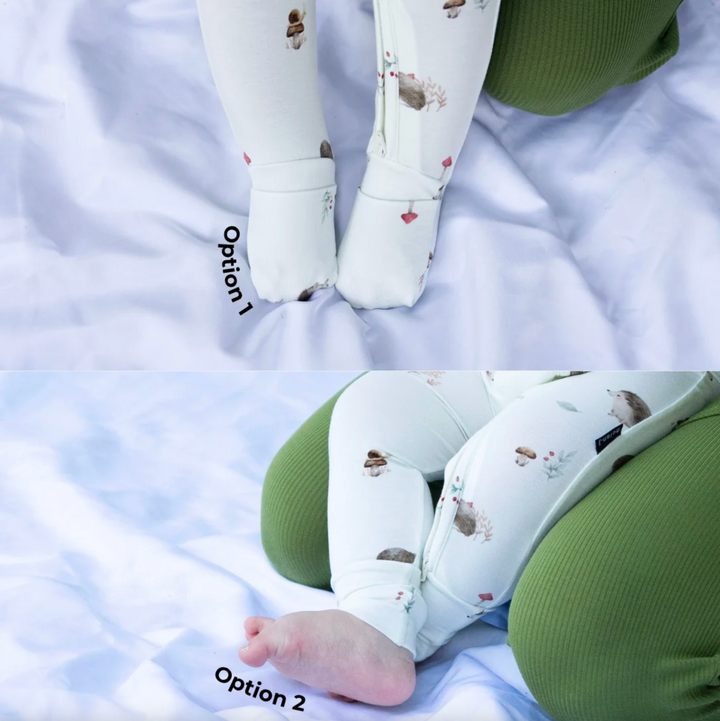 Sleeper with Fold-over Cuffs