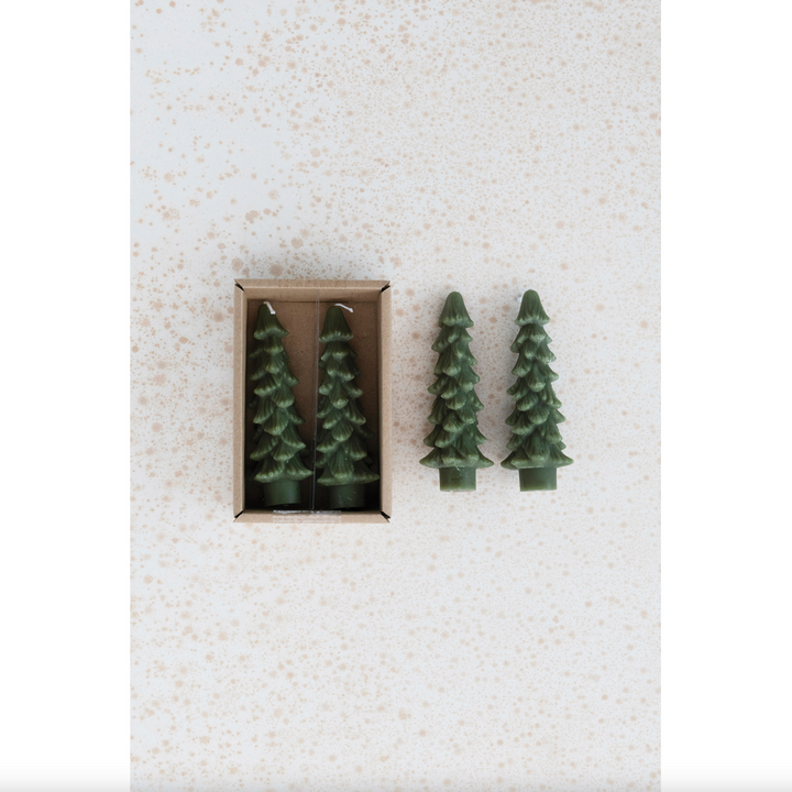 Unscented Tree Shape Taper Candles