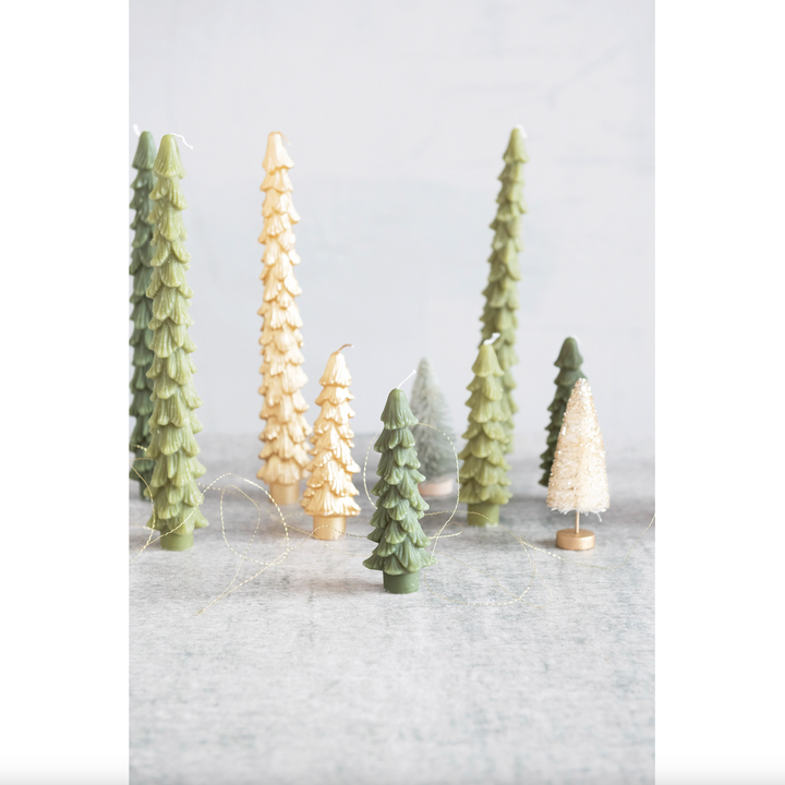 Unscented Tree Shape Taper Candles