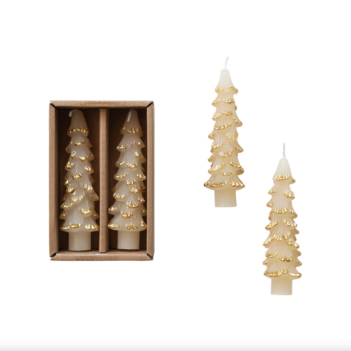 Unscented Tree Shape Taper Candles