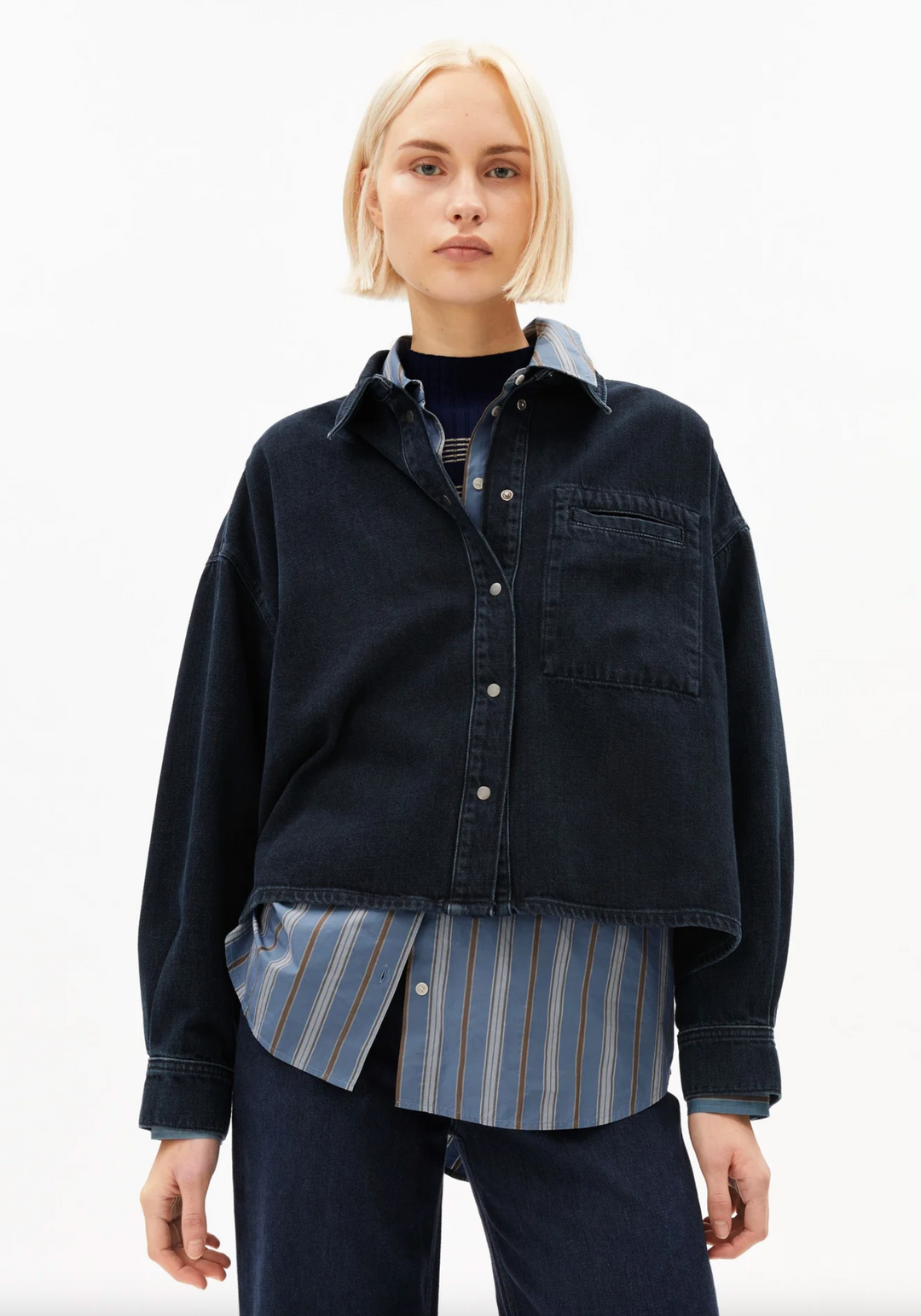 Nalaani Denim Blouse