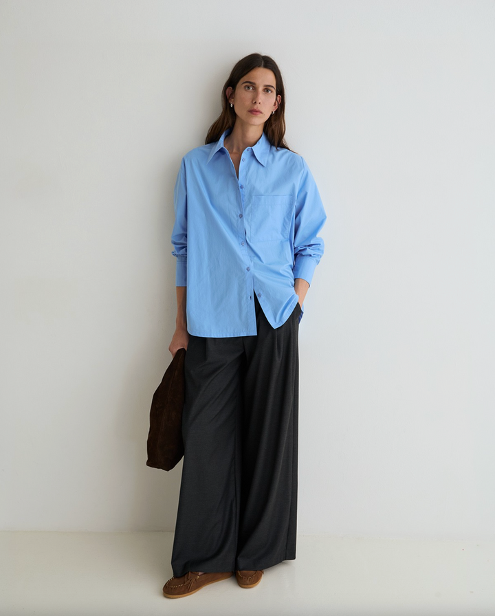 Oversized Poplin Shirt