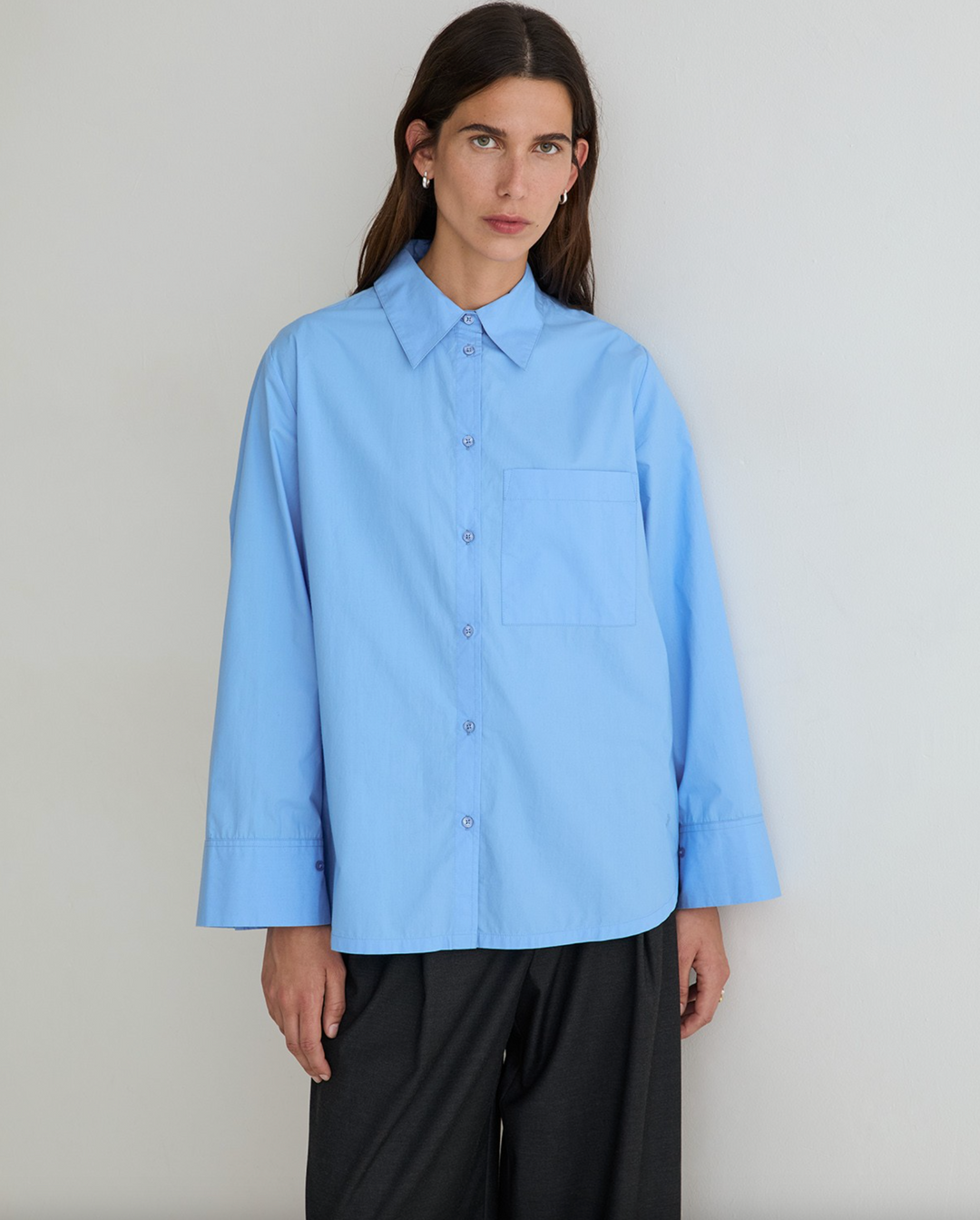 Oversized Poplin Shirt