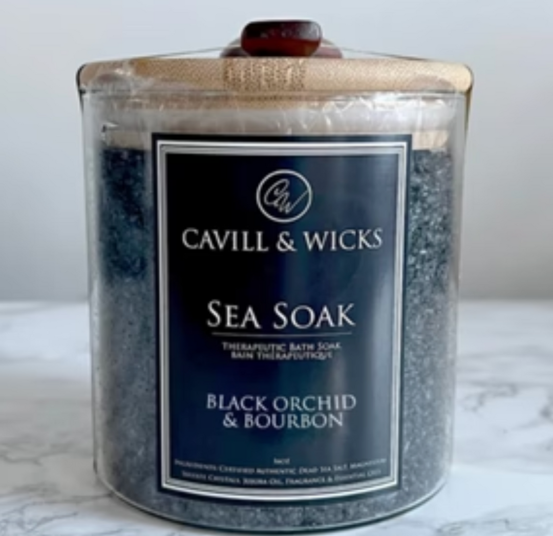 Black Orchid & Bourbon Sea Soak