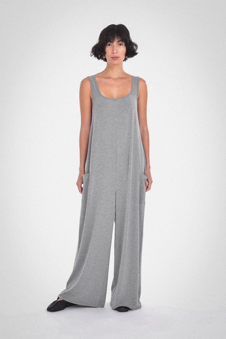 Claire Squareneck Jumpsuit