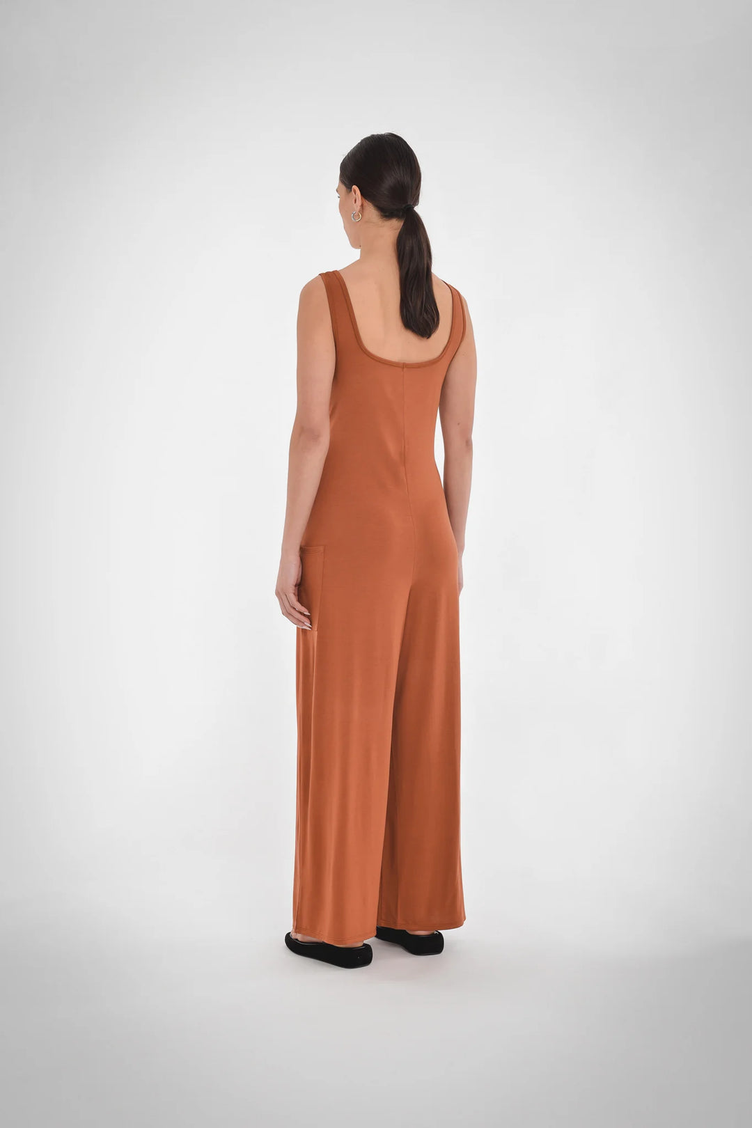 Claire Squareneck Jumpsuit