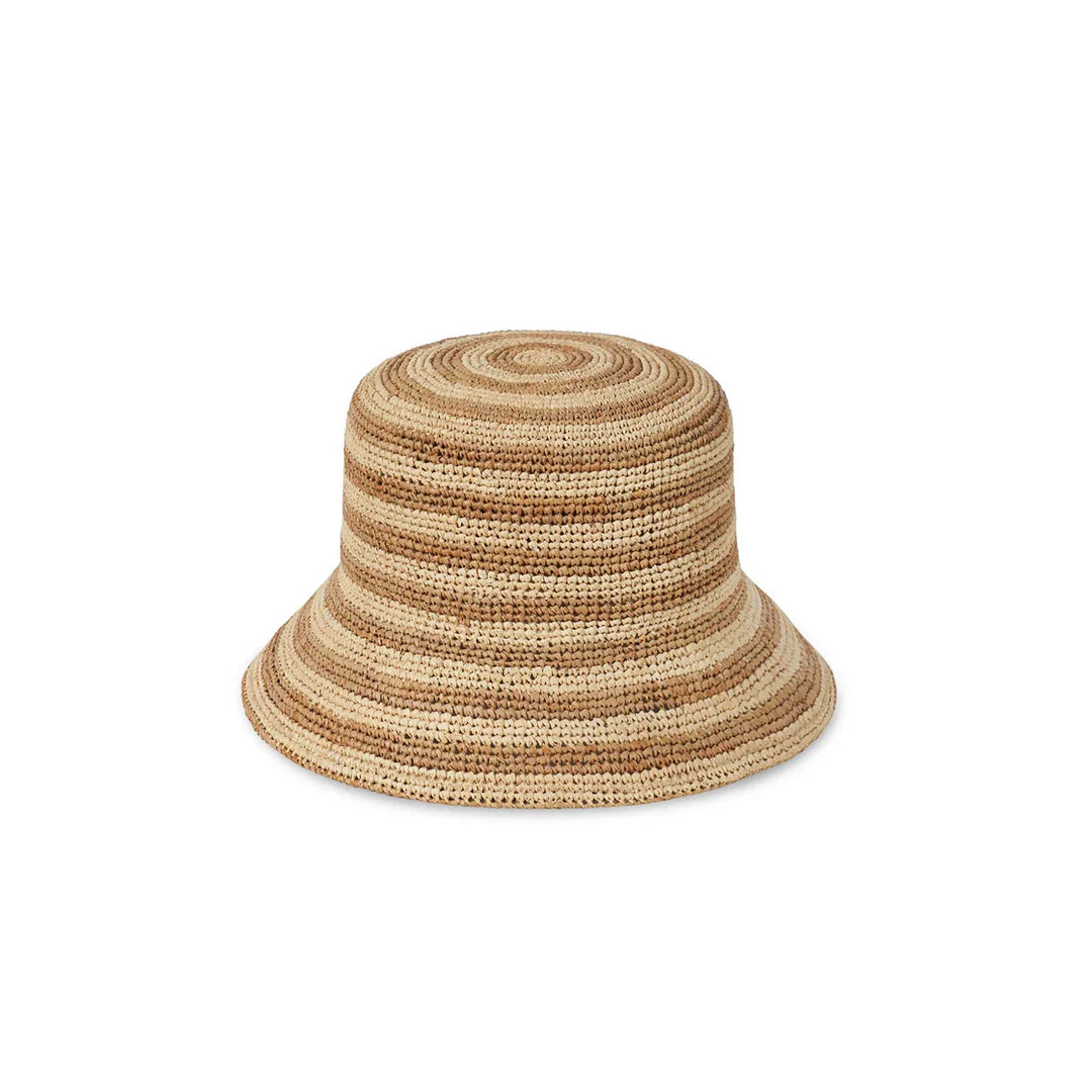 The Inca Bucket Mocha Stripe