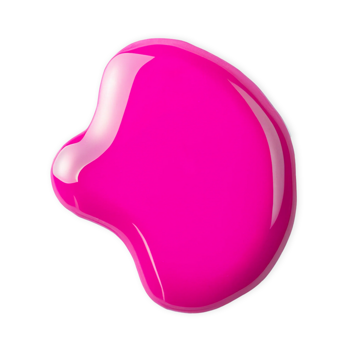 Neon Pink Water-Based nail Polish - Bubble Gum Scent