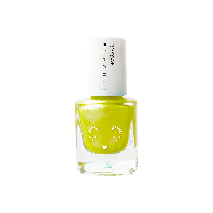 Neon Yellow Water-Based nail Polish - Pineapple Scent