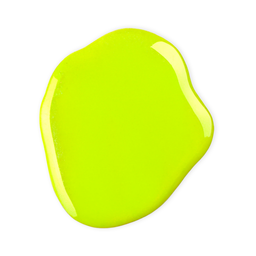 Neon Yellow Water-Based nail Polish - Pineapple Scent