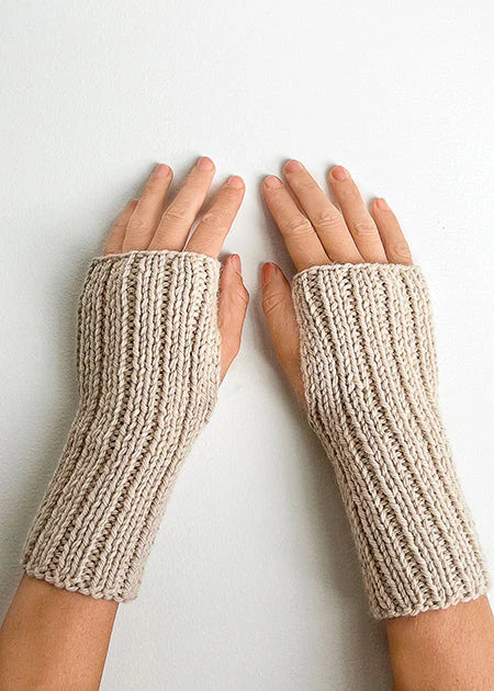 Wanderlust Wrist Warmers Knitting Kit