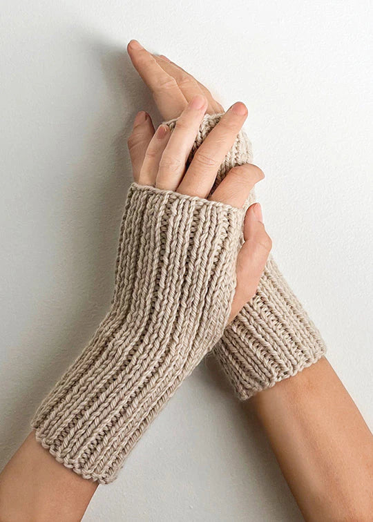 Wanderlust Wrist Warmers Knitting Kit