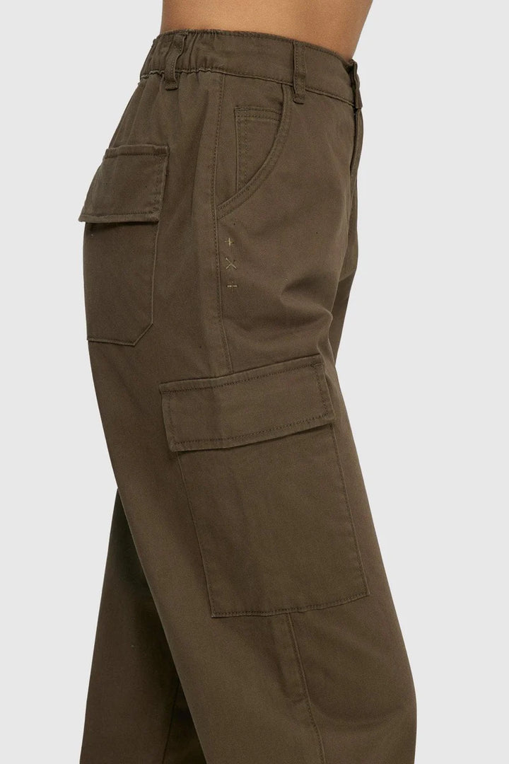 Straight Cut Cargo Pants