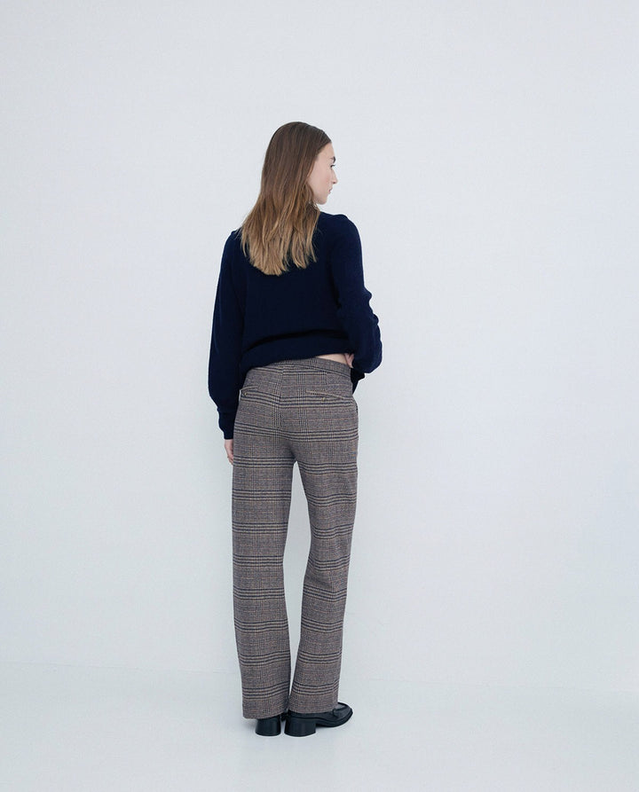 Plaid Suit Trousers