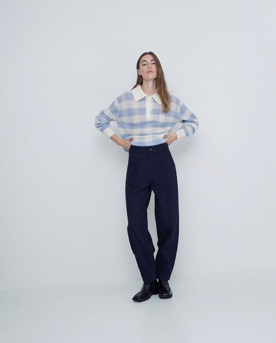 Wide Cotton Trousers