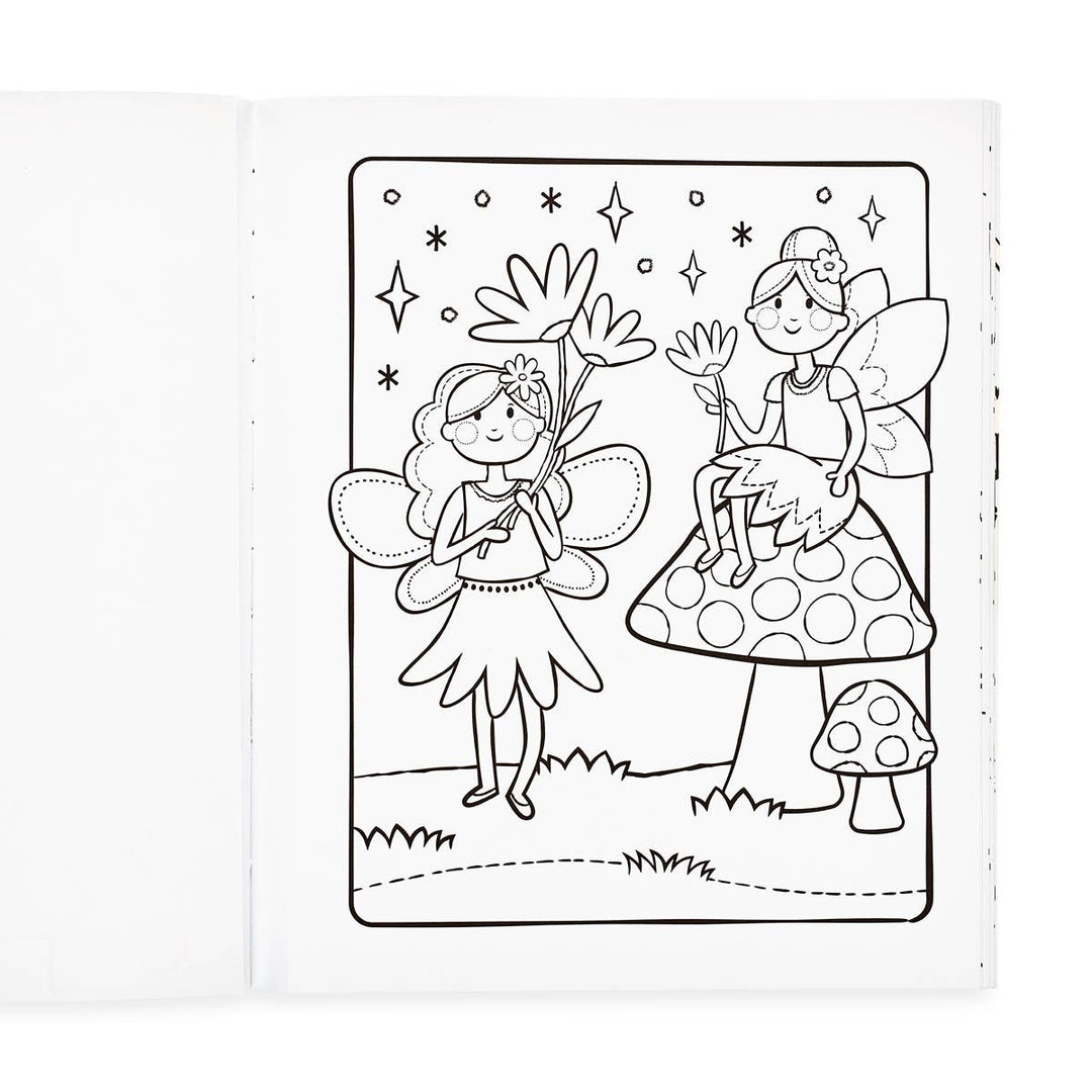 Color-in' Book - Princesses & Fairies