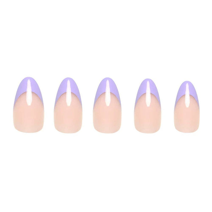 French Lilac Press-On Nails | Spring Purple