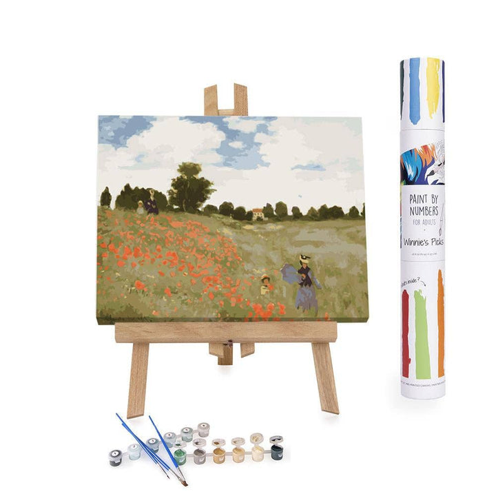 Poppies Paint by Numbers