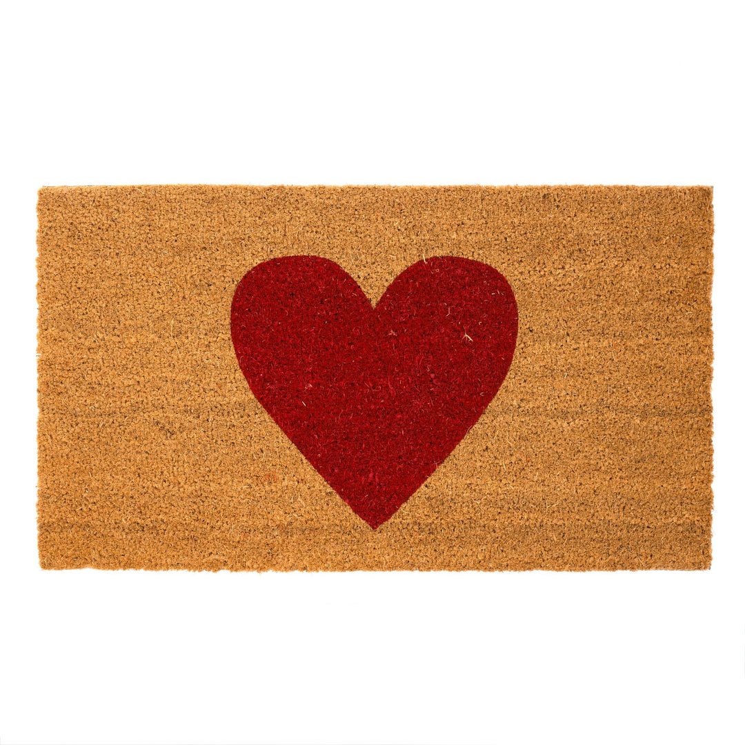 Heart Red Doormat