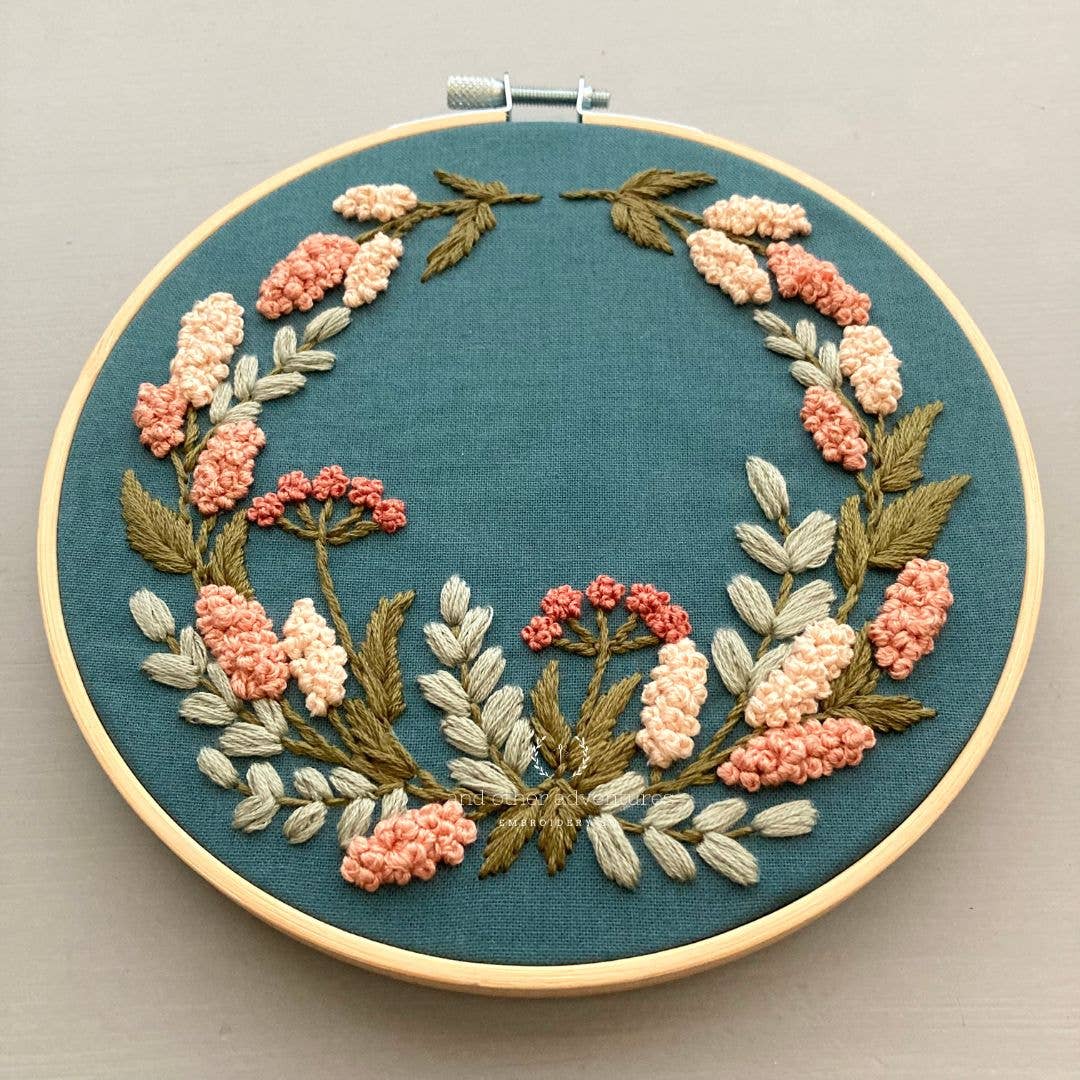 Embroidery Kit | Kensington in Apricot