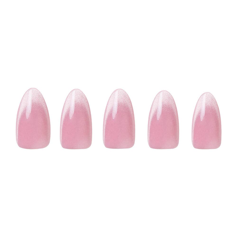 Lovers Blush Press-On Nails | Velvet Pink