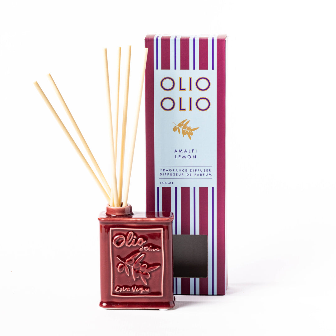 Olive Oil Burgundy 100ml Diffuser