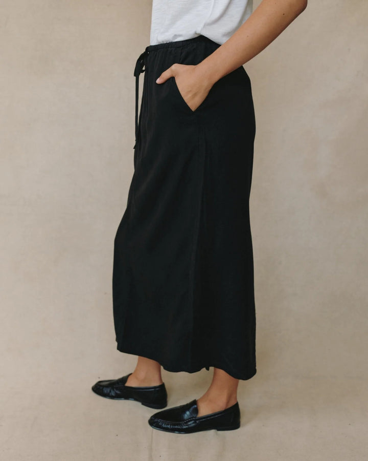 Back Slit Skirt