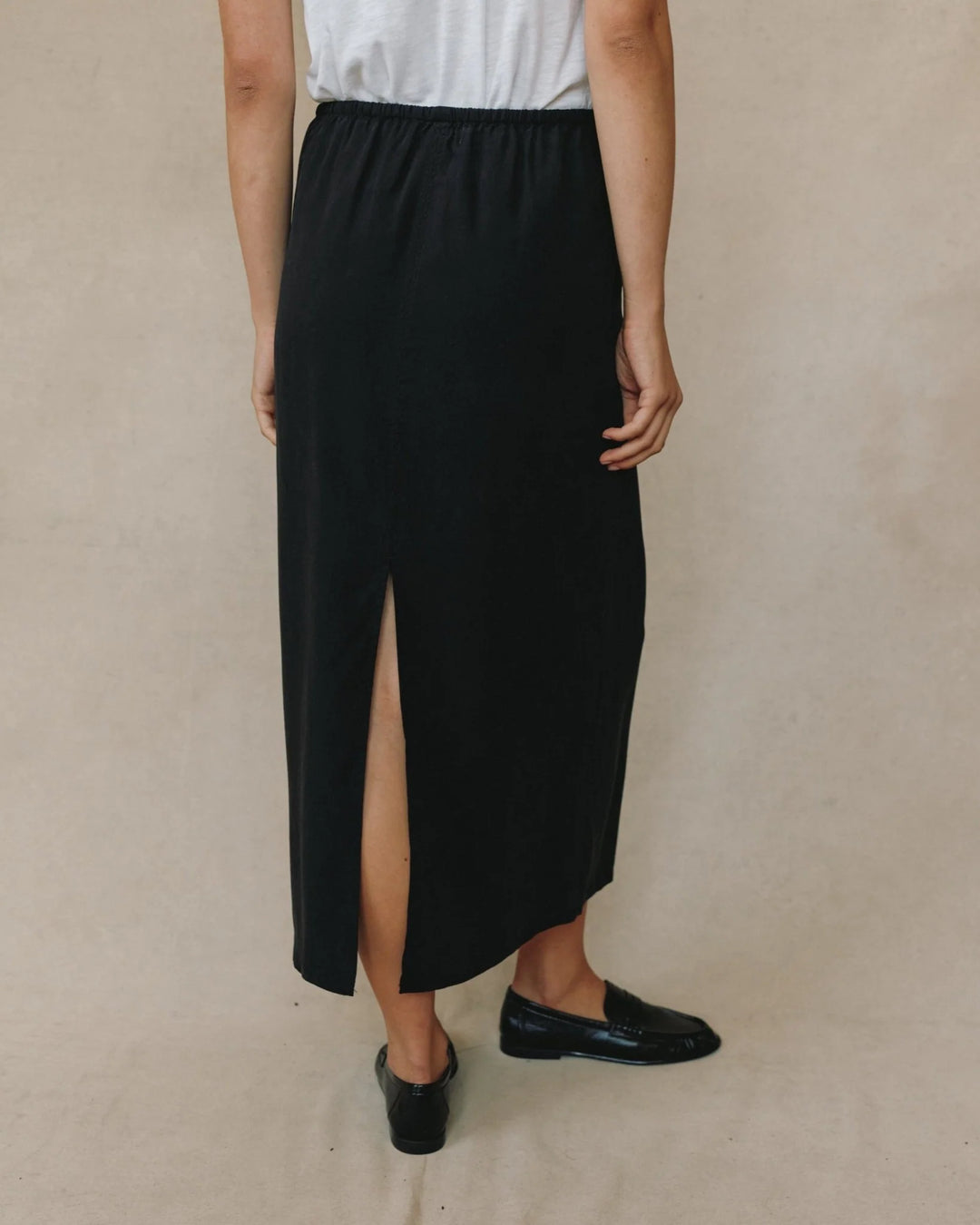 Back Slit Skirt