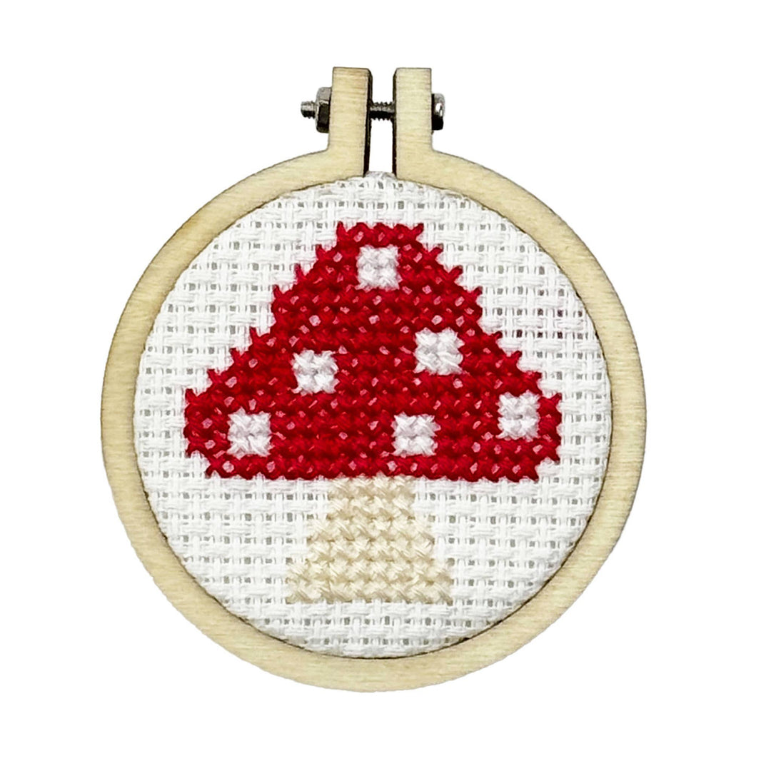 You're a Fungi! Mini Cross Stitch Kit
