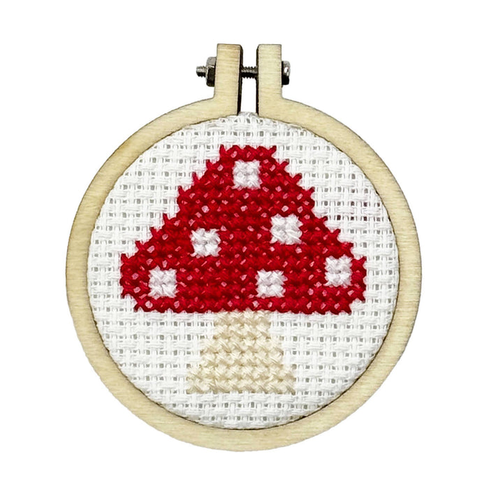 You're a Fungi! Mini Cross Stitch Kit