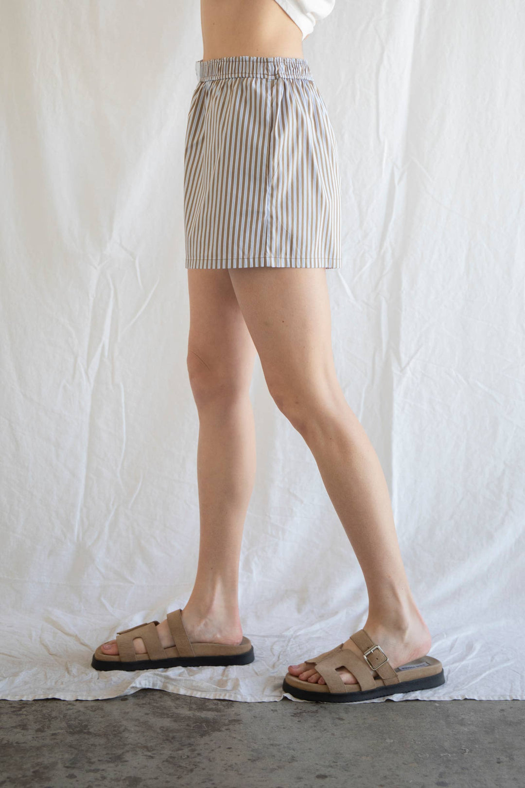 Poplin Striped Boxer Shorts