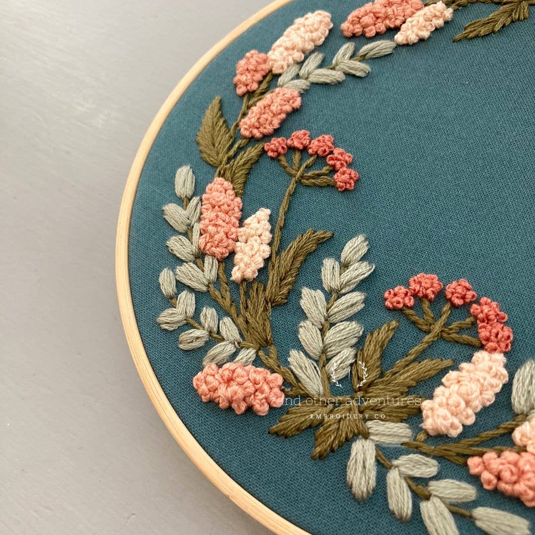 Embroidery Kit | Kensington in Apricot