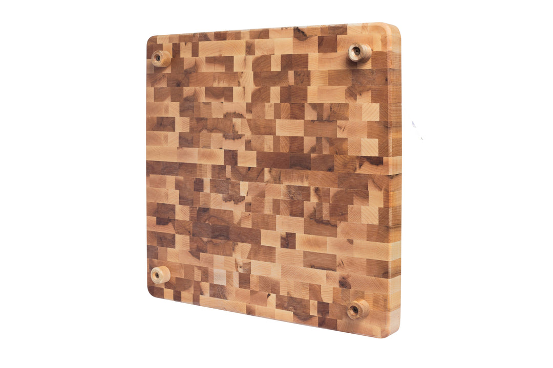 Butcher Block Cutting Board - 16 x 16 x 1.4