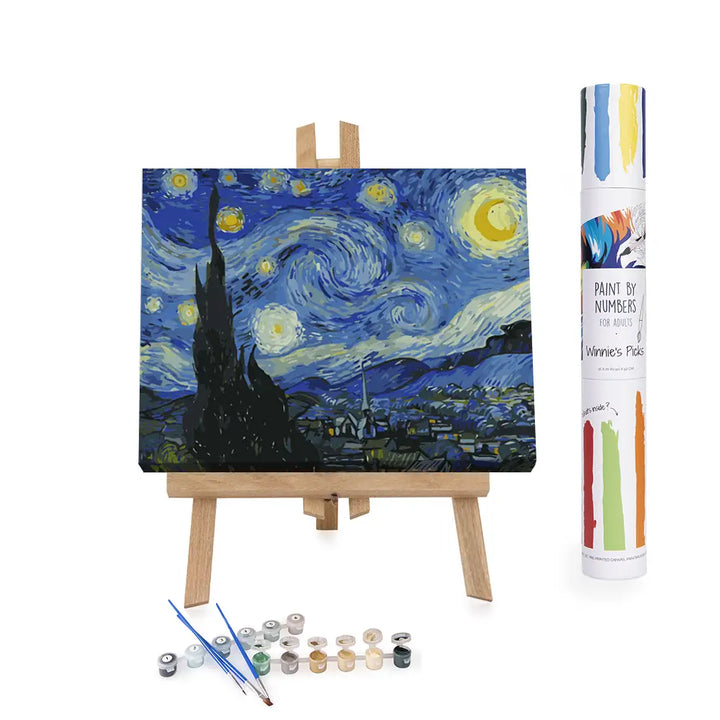 Starry Night Paint By Numbers
