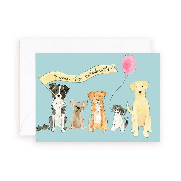 Birthday Dog Pawty Mini Card