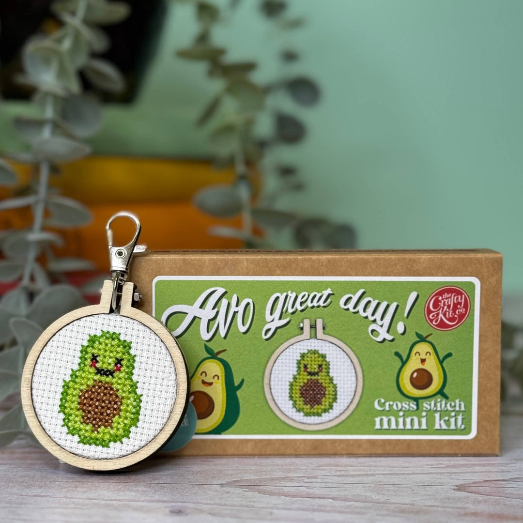 Avo Great Day! Mini Cross Stitch Kit
