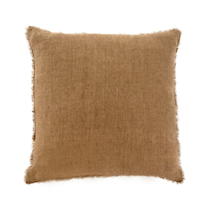 Lina Linen Pillow Hazelnut