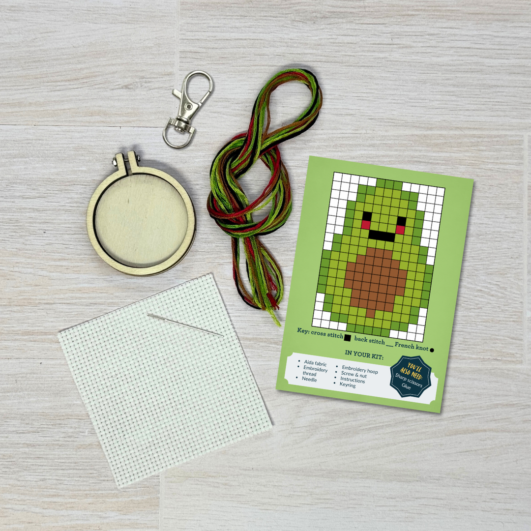 Avo Great Day! Mini Cross Stitch Kit