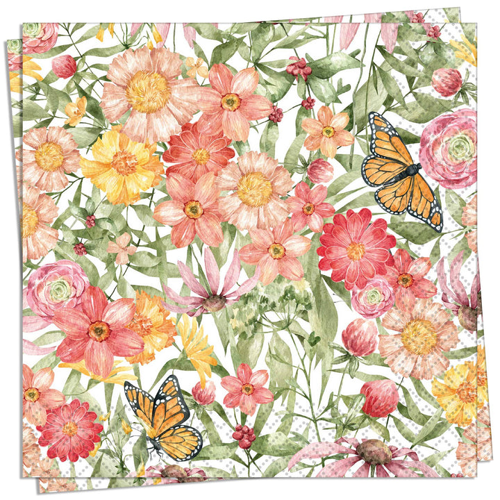 Sunlit Blooms Luncheon Napkin