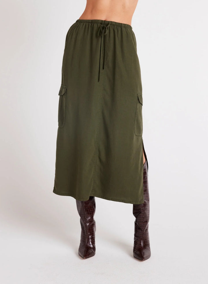 Cargo Midi Skirt