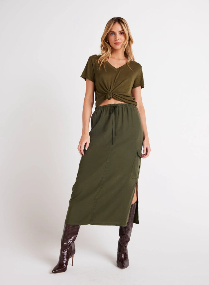 Cargo Midi Skirt