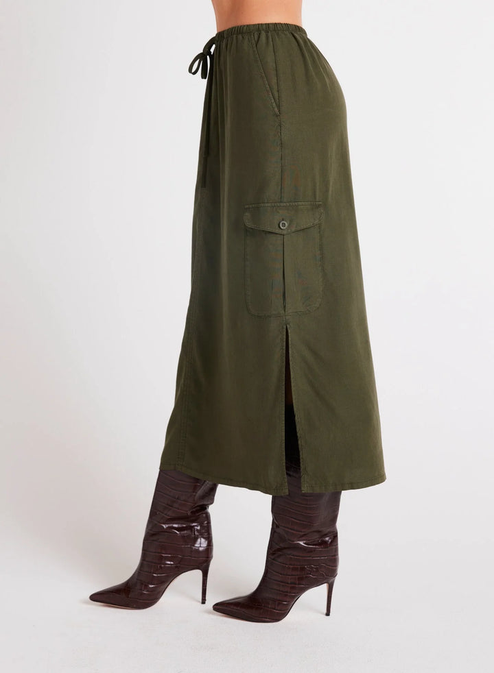 Cargo Midi Skirt