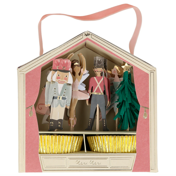 Nutcracker Cupcake Kit (x 24 toppers)